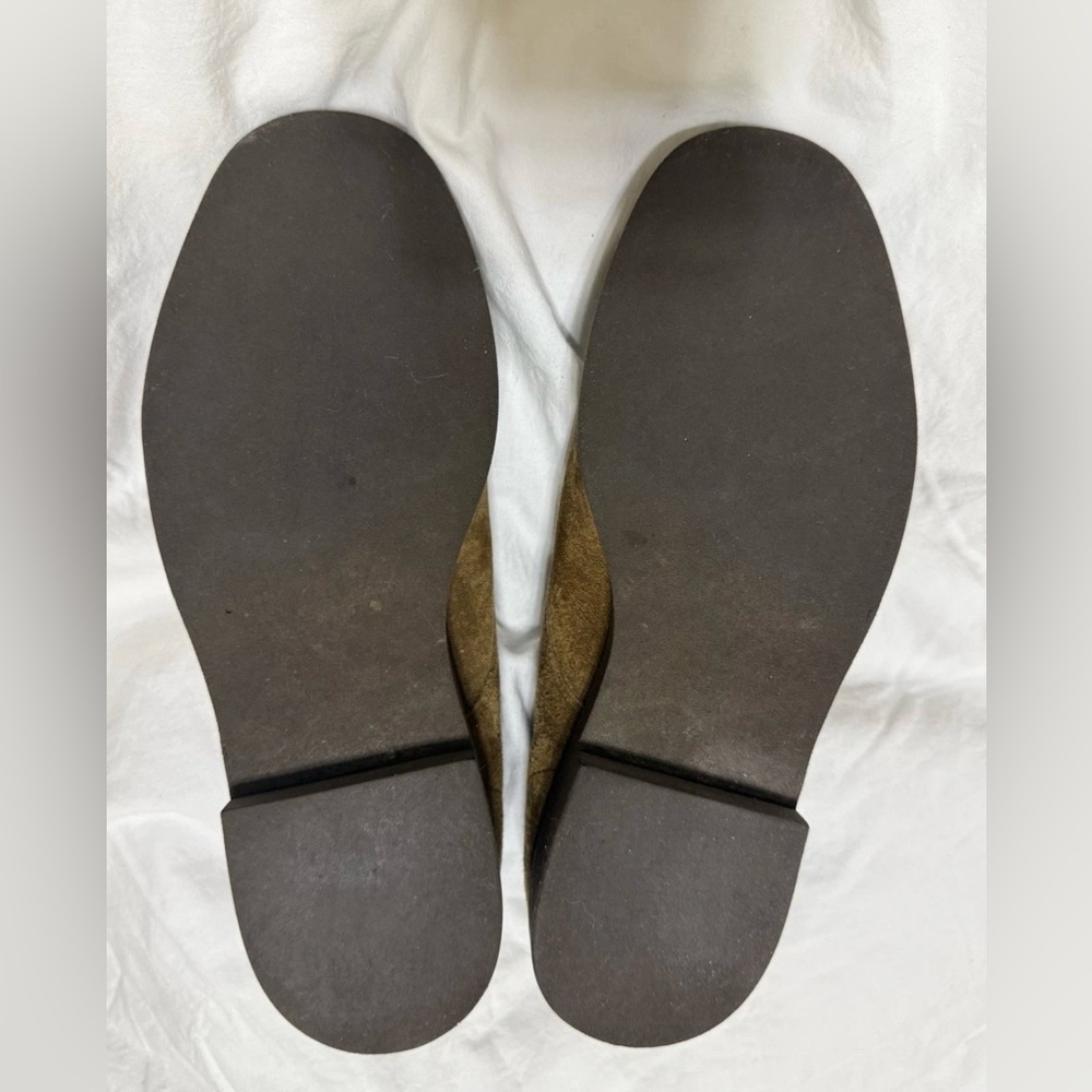 Vintage Hush Puppies Lee brown & tan suede Oxford shoes - Picture 4 of 7